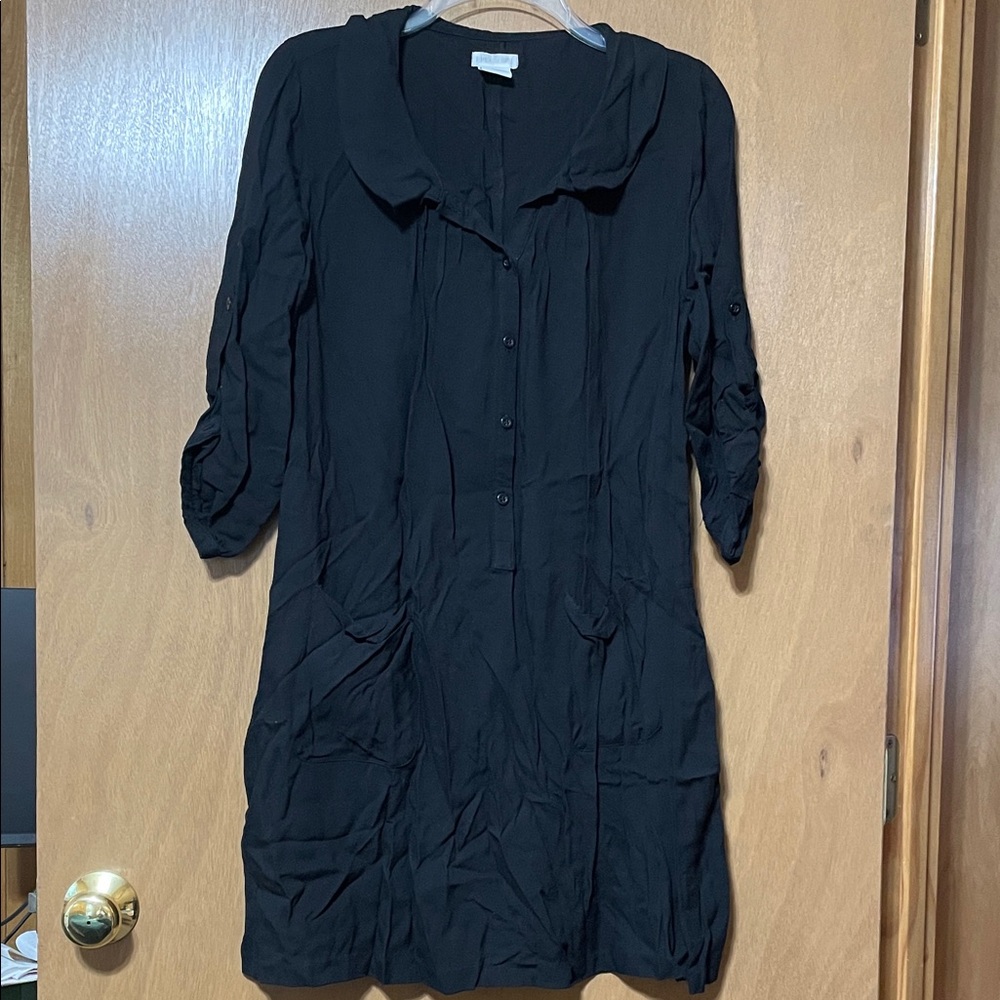 Cooperative Black Long Sleeve Dress